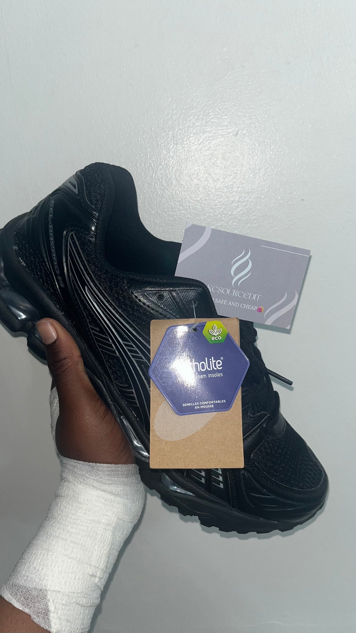 ASICS Gel Kayano 14 black/silver