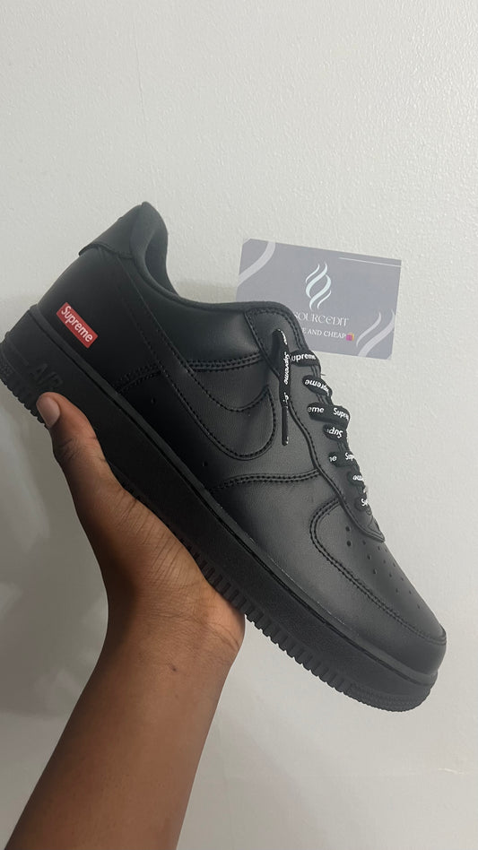 AF1 Supreme Black