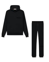 Essentials SS22 Black Tracksuit